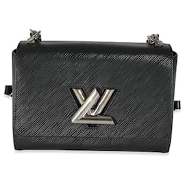 Louis Vuitton-Louis Vuitton Black Epi Twist MM-Black