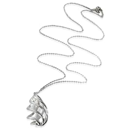 Tiffany & Co-TIFFANY & CO. Paloma Picasso Venezia Luce Petit collier pendentif en argent sterling-Autre
