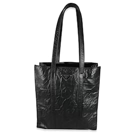 Prada-Kleine Prada-Tasche aus schwarzem antikem Nappaleder-Schwarz