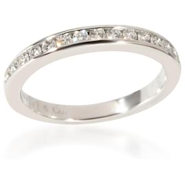 Tiffany & Co-TIFFANY & CO. Forever Wedding Band in Platinum 0.24 ctw-Other