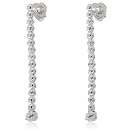 Roberto Coin-Roberto Coin Cento Tulip  Drop Diamond Earrings in 18K white gold 4 1/5 ctw-Other