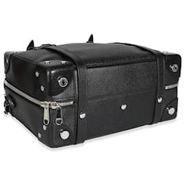 Gucci-Gucci Black Leather Weekender Mini Suitcase-Black