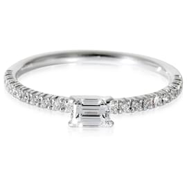 Cartier-Cartier Etincelle de Cartier Bague Diamant en  18 Carats Or Blanc EF VVS 0.28 ct-Autre