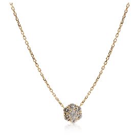 Collana Pendente Fleurette Van Cleef & Arpels in oro giallo 18k 0,5 CTW Altro