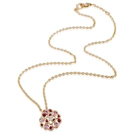 Chanel-Collana Chanel Fil De Camelia con diamanti 18K 18KT Oro Giallo FG VS 0.10 ctw-Altro