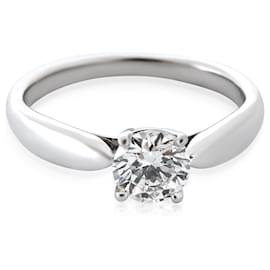 Tiffany & Co-TIFFANY & CO. Harmony Engagement Ring in  Platinum F VVS2 0.57 ctw-Other