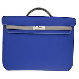 Hermès-Hermès Kelly Depeche 38-Blau