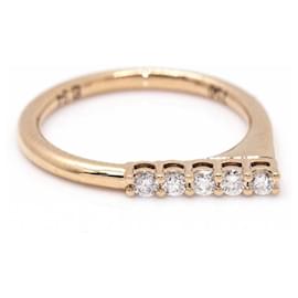 Autre Marque-Ring SINGULAR in Gold and Diamonds.-Golden