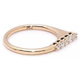 Autre Marque-Ring SINGULAR in Gold and Diamonds.-Golden