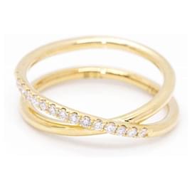 Autre Marque-HOPE Ring in Yellow Gold and Diamonds-Golden