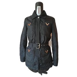 Red Valentino Valentino Garavani Red line women waterproof jacket light puffer Black