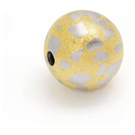 Autre Marque-TERRAZZO NIESSING pendant in gold and platinum.-Silvery,Golden
