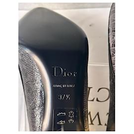 Christian Dior-Tacones-Gris antracita