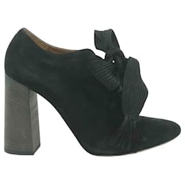 Chloé-Suede heels-Black