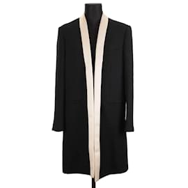 Louis Vuitton-Manteau en laine-Noir