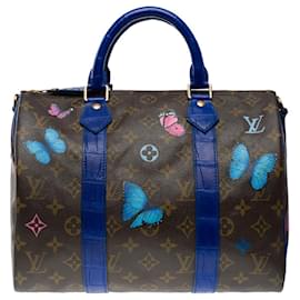 Louis Vuitton-LOUIS VUITTON Speedy Bag aus braunem Canvas - 101748-Braun