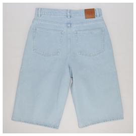 Nanushka-Pantaloncini di jeans azzurri Nanushka-Blu