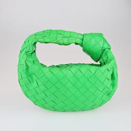 Bottega Veneta-Bottega Veneta Green Intrecciato Mini Jodie Bag-Green