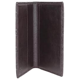 Gucci-Gucci Black Guccissima Passport Holder-Black