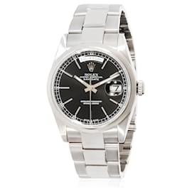 Rolex-Dia-data Rolex 118209 relógio masculino 18ouro branco kt-Outro