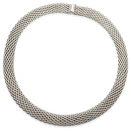 Tiffany & Co-TIFFANY & CO. Somerset-Halskette aus Sterlingsilber-Andere