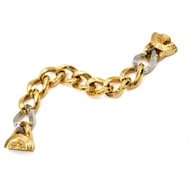 Versace-Versace Tribute Gold Plated Medusa Chain Bracelet-Other