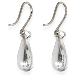 Tiffany & Co-TIFFANY & CO. Elsa Peretti Teardrop Earrings in Sterling Silver-Other