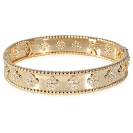 Van Cleef & Arpels-Van Cleef & Arpels Perlee Clover Diamond Bracelet in 18k yellow gold 1.61 ctw-Other