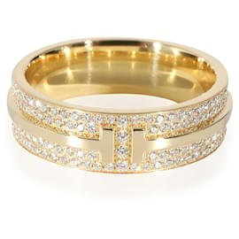 Tiffany & Co-TIFFANY & CO. Tiffany T Ring in 18k yellow gold  0.61 ctw-Other