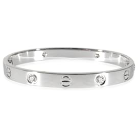 Cartier-Cartier love bracelet, 4 diamonds (WHITE GOLD)-Other