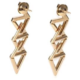 Louis Vuitton-Louis Vuitton LV Volt Curb Chain Earrings in 18k yellow gold-Other