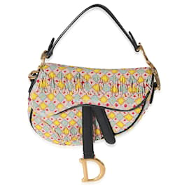 Dior-Borsa a tracolla Micro con nappa con perline multicolor Christian Dior-Multicolore