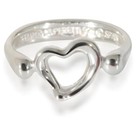 Tiffany & Co-TIFFANY & CO. Elsa Peretti Open Heart Ring in Sterling Silver-Other