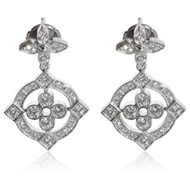 Louis Vuitton-Louis Vuitton Dentelle Earrings in 18K white gold 0.80 ctw-Other