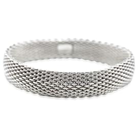 Tiffany & Co-TIFFANY & CO. Somerset Mesh Bracelet in  Sterling Silver-Other