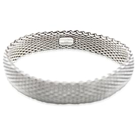 Tiffany & Co-TIFFANY & CO. Somerset Mesh Bracelet in  Sterling Silver-Other