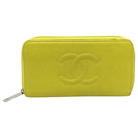 Chanel-Logotipo de Chanel CC-Amarillo
