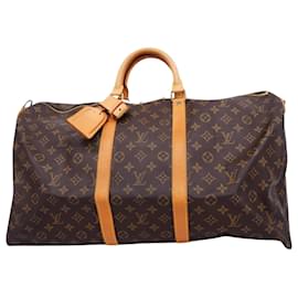 Louis Vuitton-Louis Vuitton Keepall 55-Braun