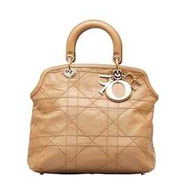 Dior-Granville Tote Bag-Brown