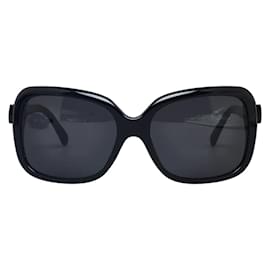 Chanel-Square Tinted Sunglasses  5171-A-Black