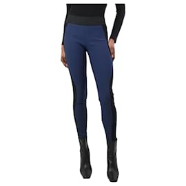 Stella Mc Cartney-Pantaloni elasticizzati blu - taglia UK 4-Blu