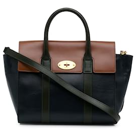 Mulberry-Mulberry Blue Bayswater Tricolor Satchel-Blue,Other