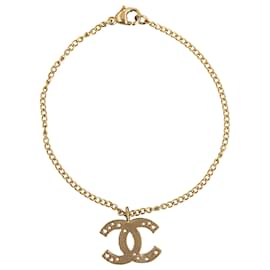 Chanel-Chanel Gold CC Bracelet-Golden