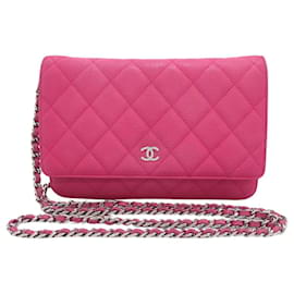 Chanel-Chanel Wallet on Chain-Pink