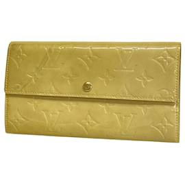 Louis Vuitton-Louis Vuitton Portefeuille Sarah-Beige