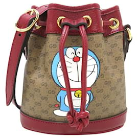 Gucci-Gucci Mini Bucket Bag-Beige