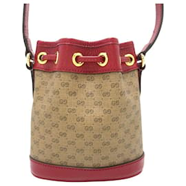 Gucci-Gucci Mini Bucket Bag-Beige
