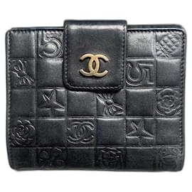 Chanel-portefeuilles-Noir