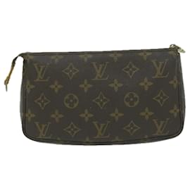 Louis Vuitton-LOUIS VUITTON Monogramm Pochette Accessoires Tasche M.51980 LV Auth 64660-Monogramm