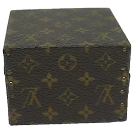 Louis Vuitton-LOUIS VUITTON Monogram Eccrine Declaration Jewelry Box M21010 LV Auth 64523A-Monogram